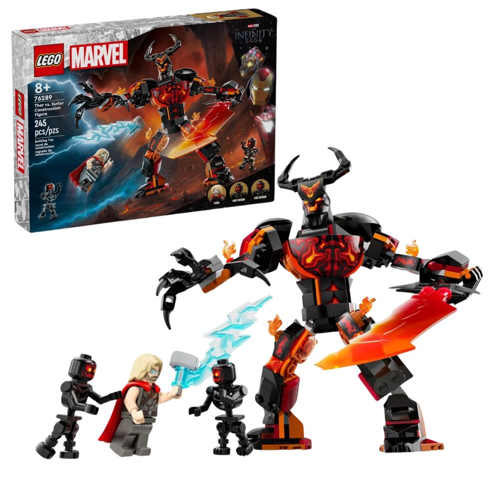 Lego Marvel Thor vs. Surtur Construction Figure 245 Piezas 8+