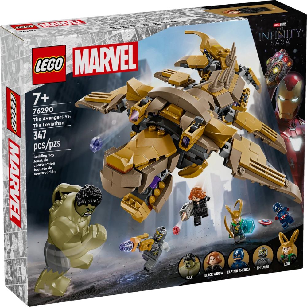 Lego Marvel The Avengers vs. The Leviathan 347 Piezas