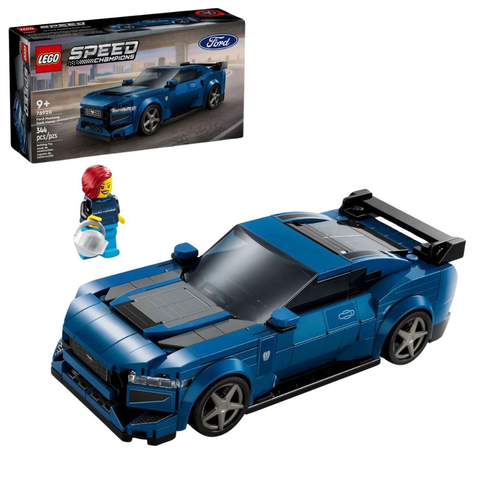 Lego Speed Champions Ford Mustang Dark Horse 344 Piezas