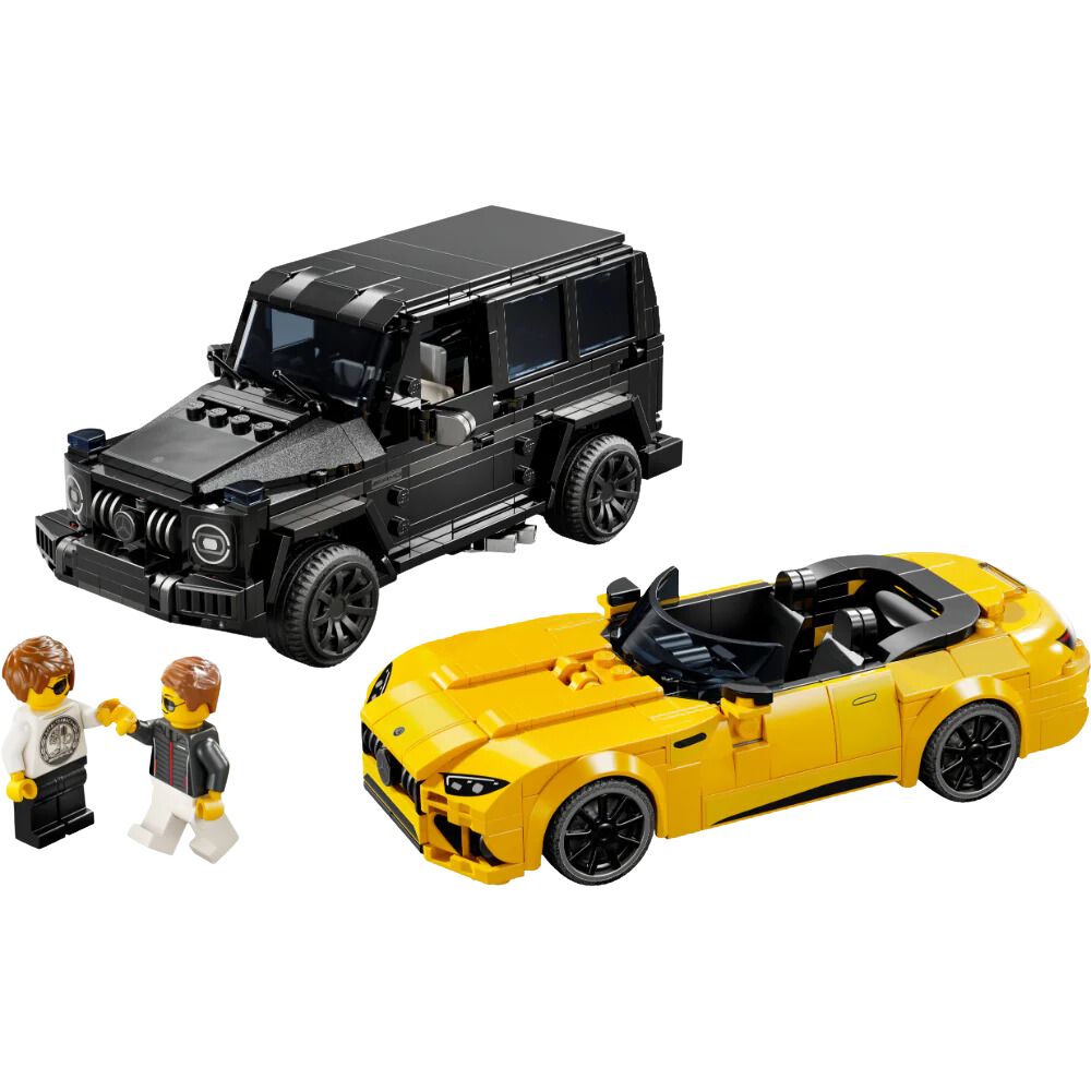 Lego Speed Champions Mercedes AMG G63 & Mercedes AMG SL63 808pzs 10+