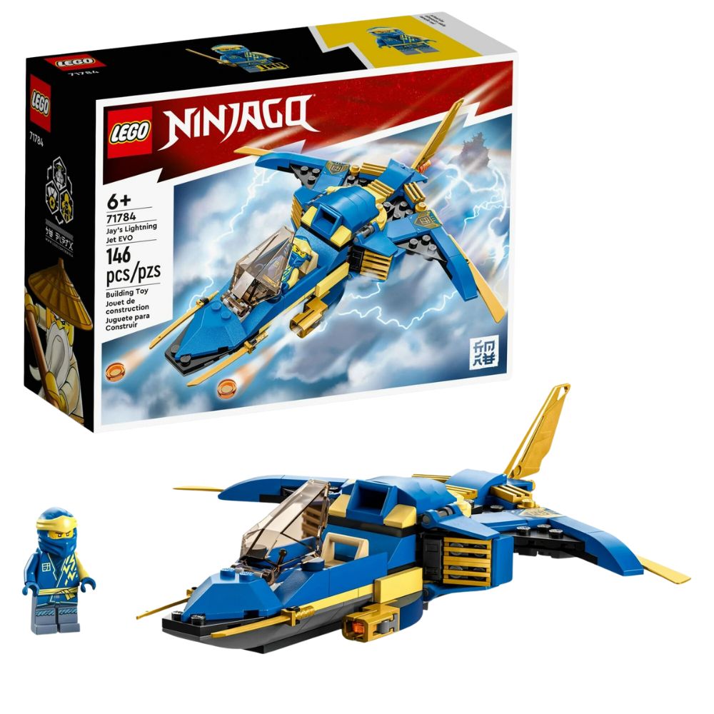 Lego Ninjago Jay's Lightning Jet EVO 146 Piezas