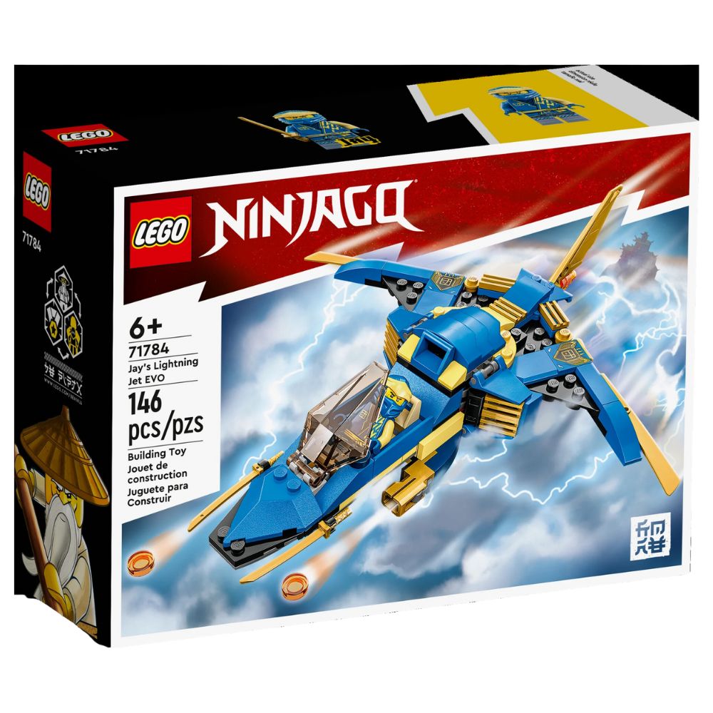 Lego Ninjago Jay's Lightning Jet EVO 146 Piezas