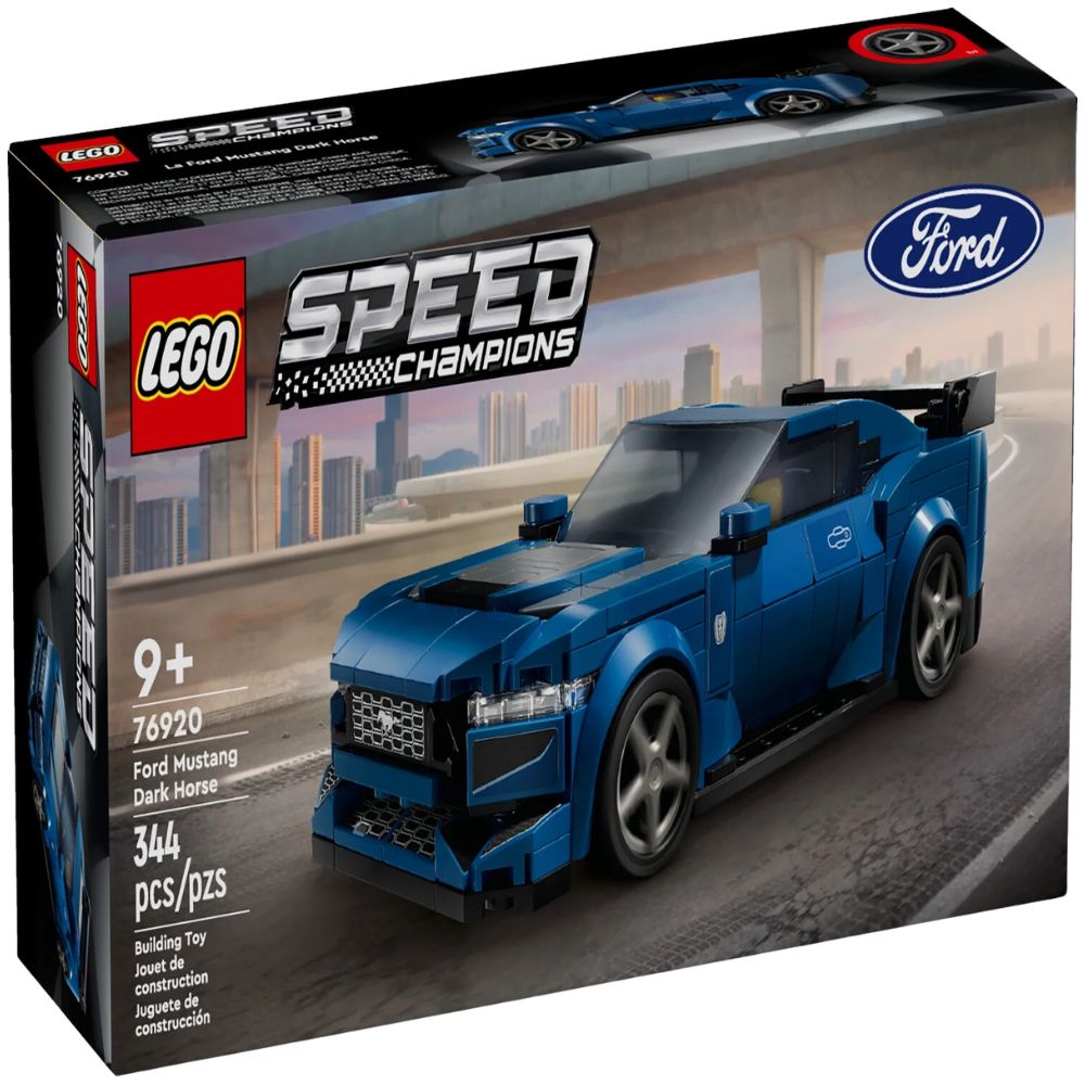 Lego Speed Champions Ford Mustang Dark Horse 344 Piezas