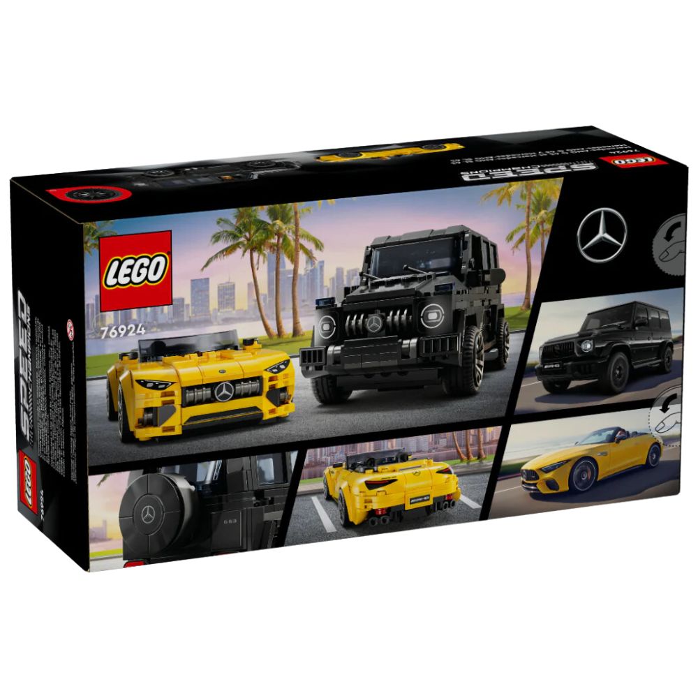 Lego Speed Champions Mercedes AMG G63 & Mercedes AMG SL63 808pzs 10+