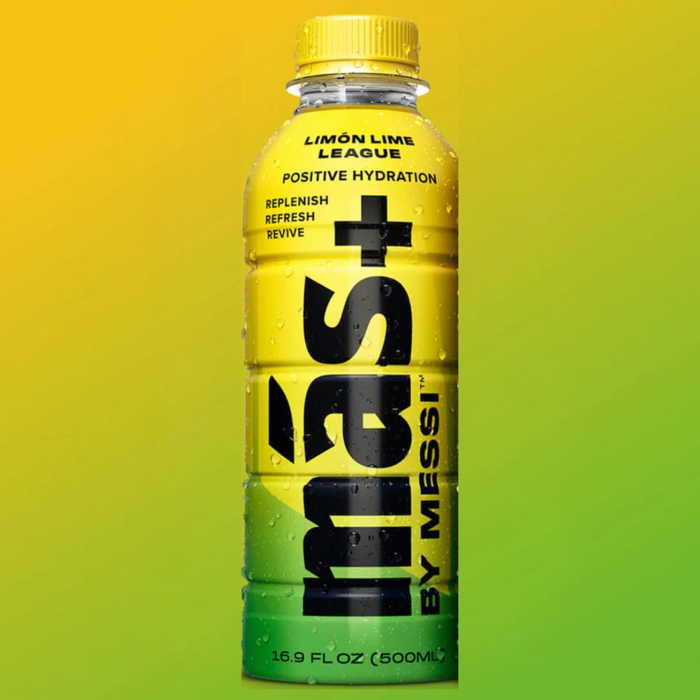 Mas + By Messi Limon Lime League 12 Botellas x 500ml