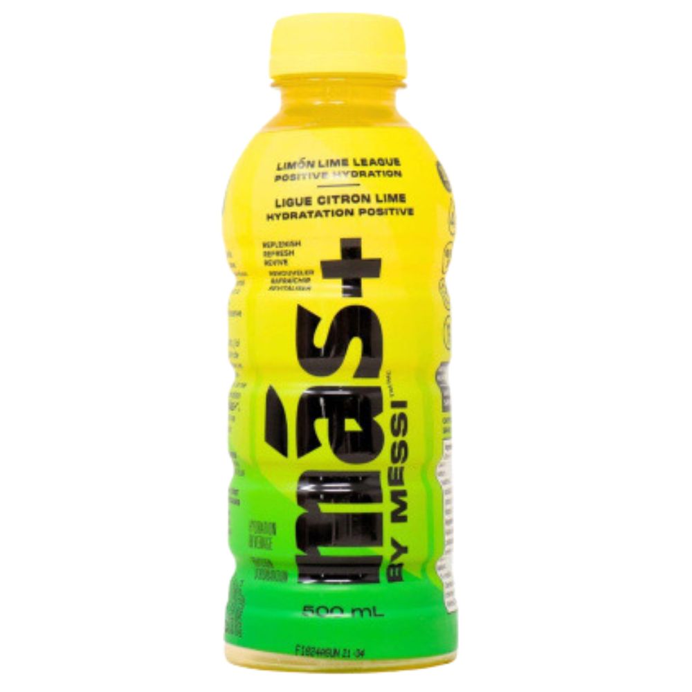 Mas + By Messi Limon Lime League 12 Botellas x 500ml