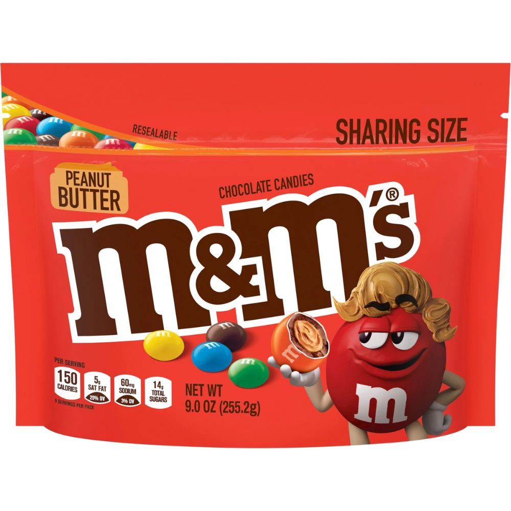 Chocolates M&M'S  Peanut Butter Sharing Size 255.2g