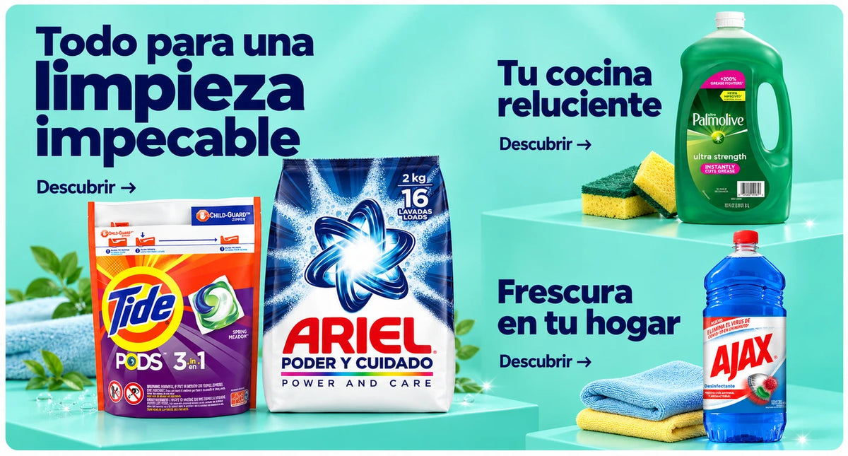 Todo para una limpieza impecable