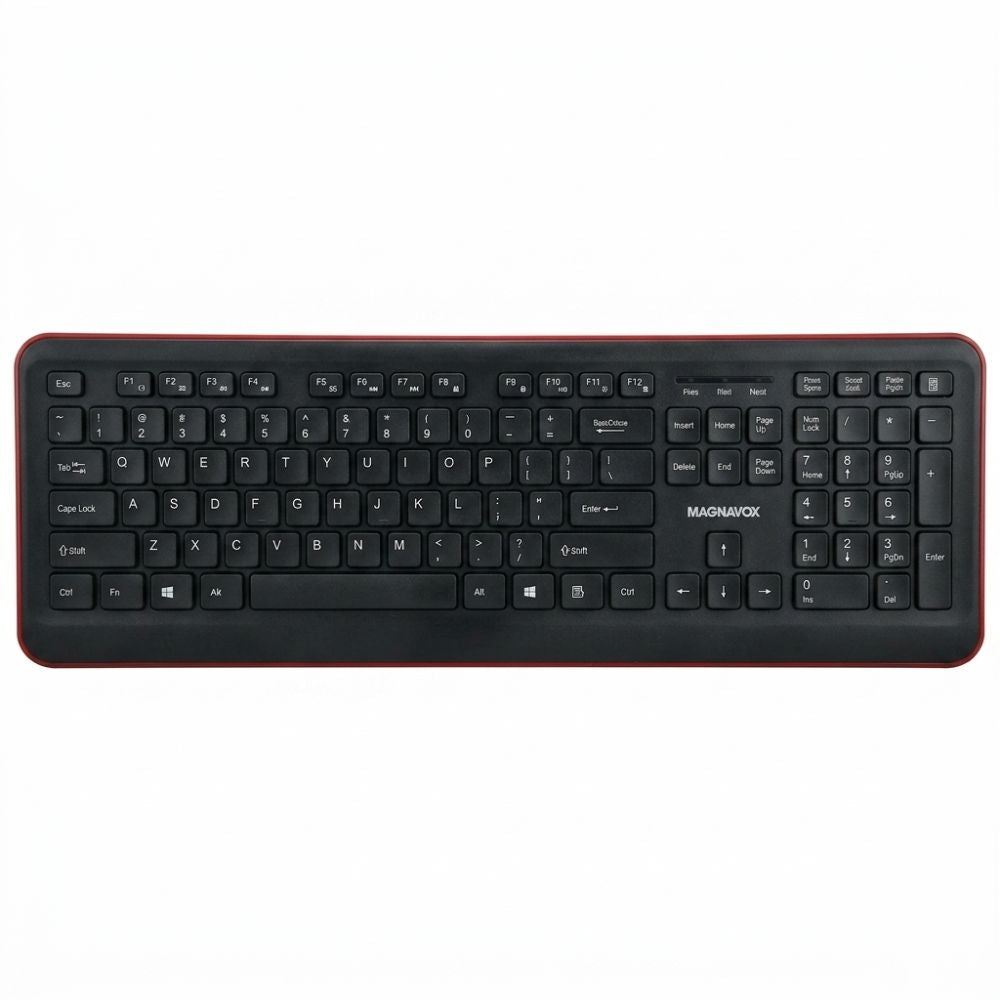 Magnavox Teclado Y Ratón Inalámbrico 2.4Ghz