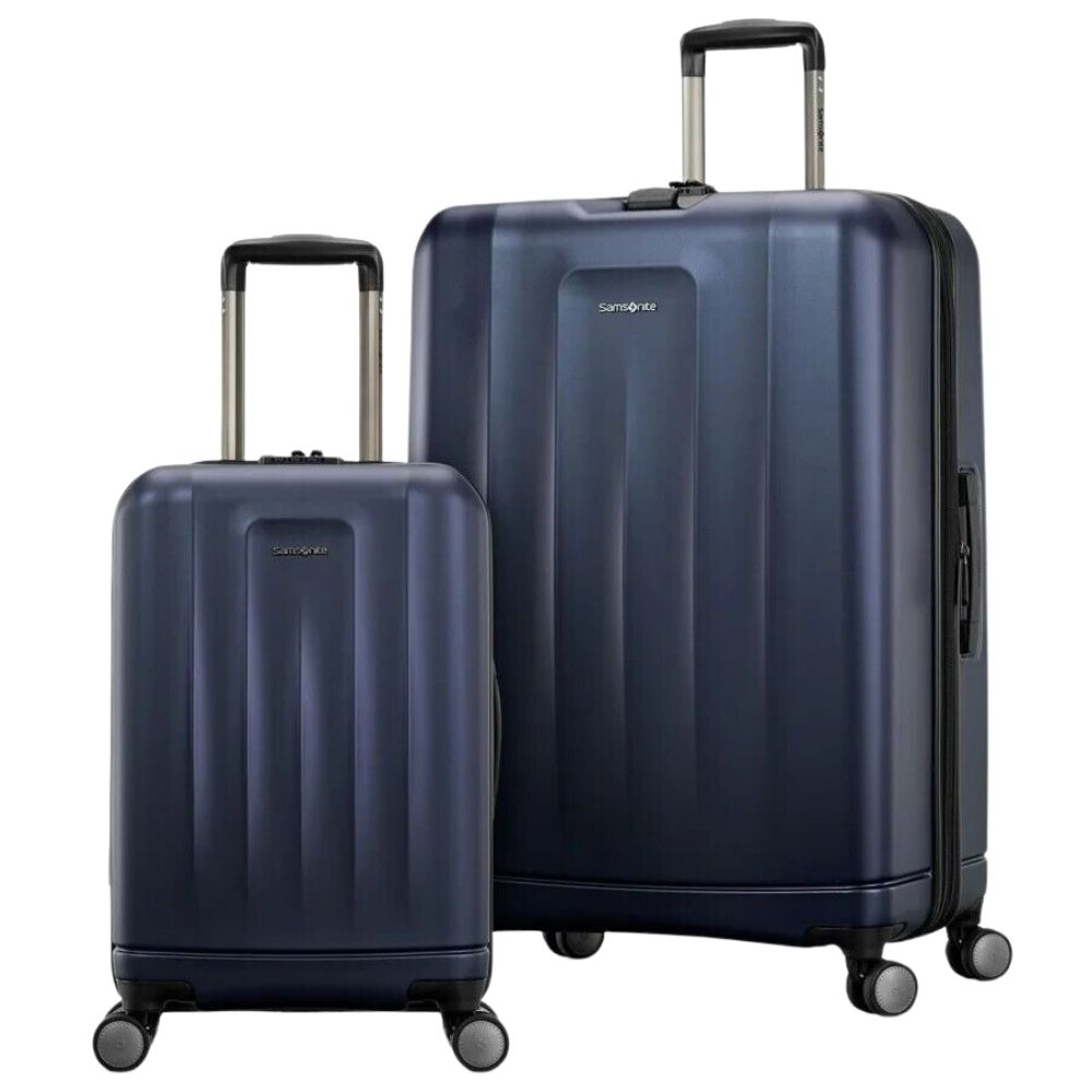 Samsonite Maleta Dura Grande Color Azul Metalizado 27"