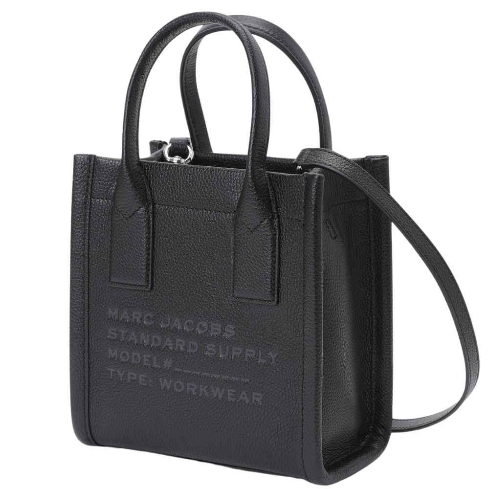 Marc Jacobs de Cuero Small Tote Black