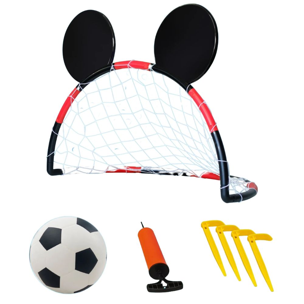 Disney Mickey Soccer Goal Set 7 Pieces