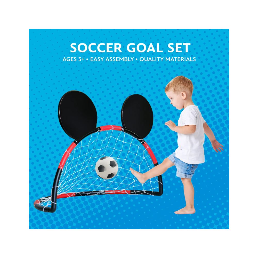 Disney Mickey Soccer Goal Set 7 Pieces