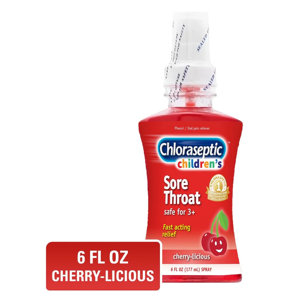 Spray Chloraseptic Children's Sore Throat Cherry 177ml