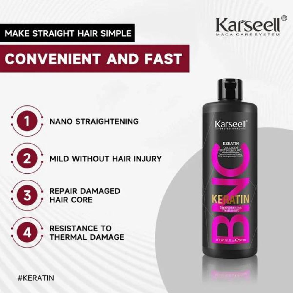 Karseell Keratin Straightening Treatment 500ml