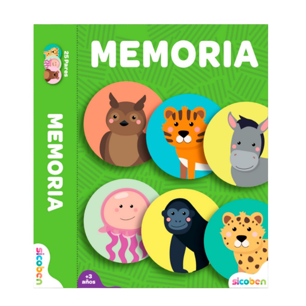 Memoria Sicoben 25 Pares +3