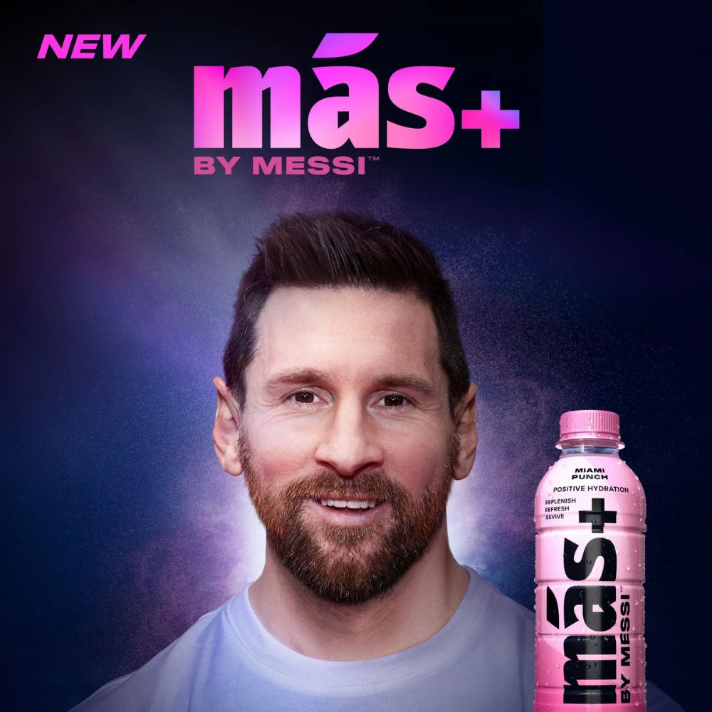 Mas + By Messi Miami Punch 12 Botellas x 500ml