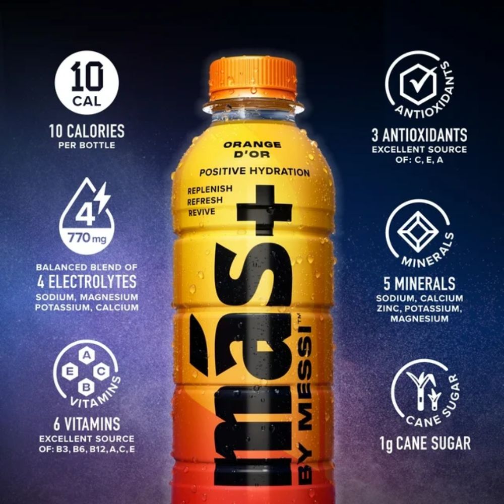 Mas + By Messi Orange D'or 6 Botellas x 500ml