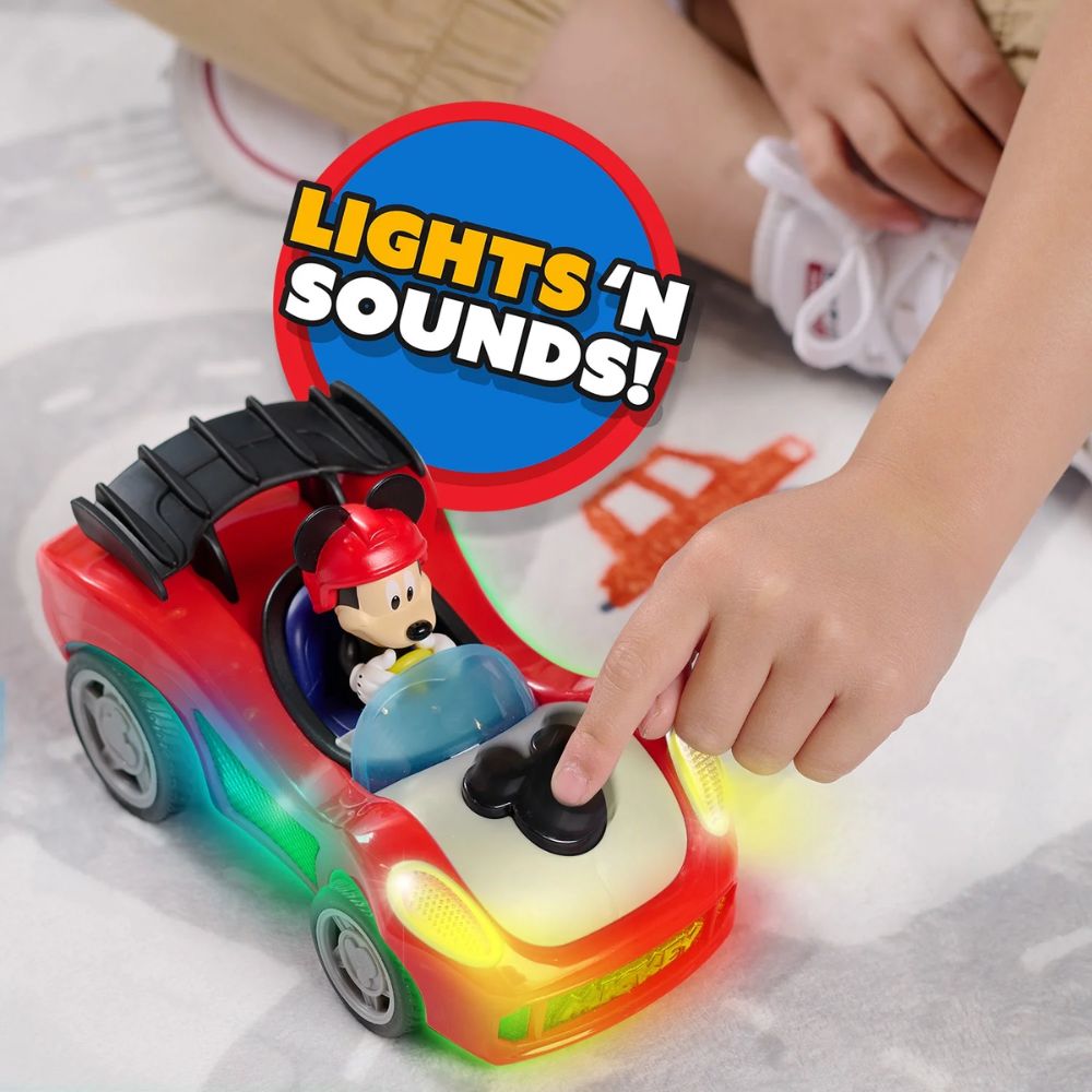 Disney Junior Mickey Piloto Veloz y Brillante 3+ Con Luces y Sonidos