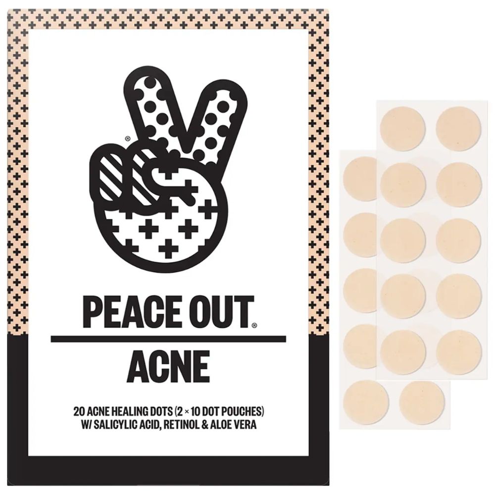 Peace Out Acne 20 Und Salicylic Acid Retinol y Aloe Vera