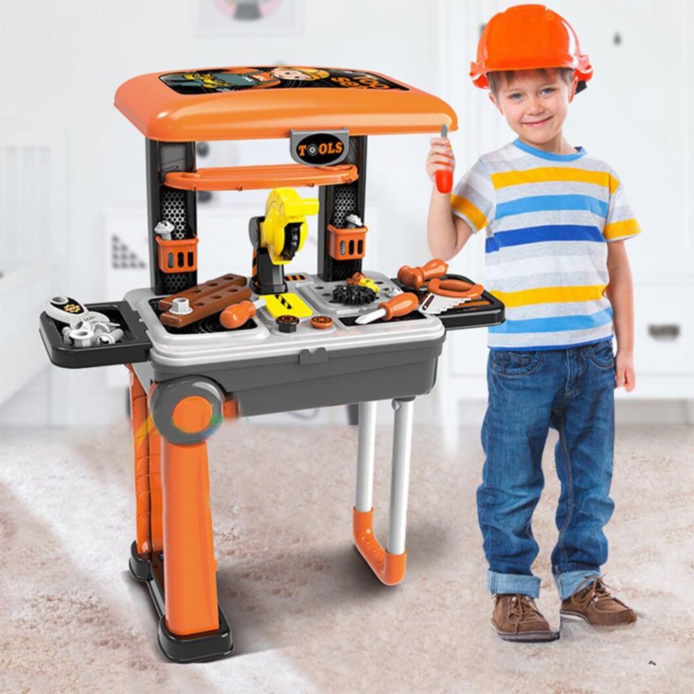 Deluxe Tool Set 2 in 1 Juego de Herramientas con Maleta Transportadora +3