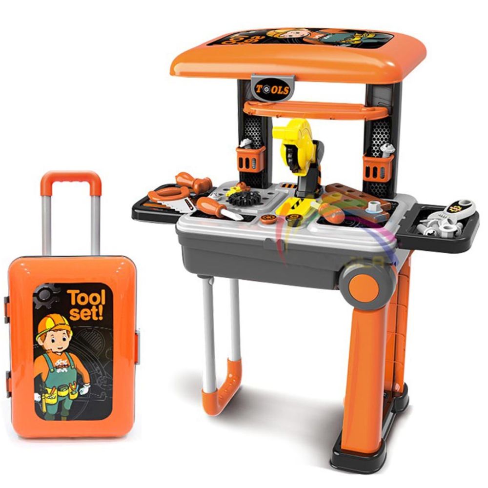 Deluxe Tool Set 2 in 1 Juego de Herramientas con Maleta Transportadora +3