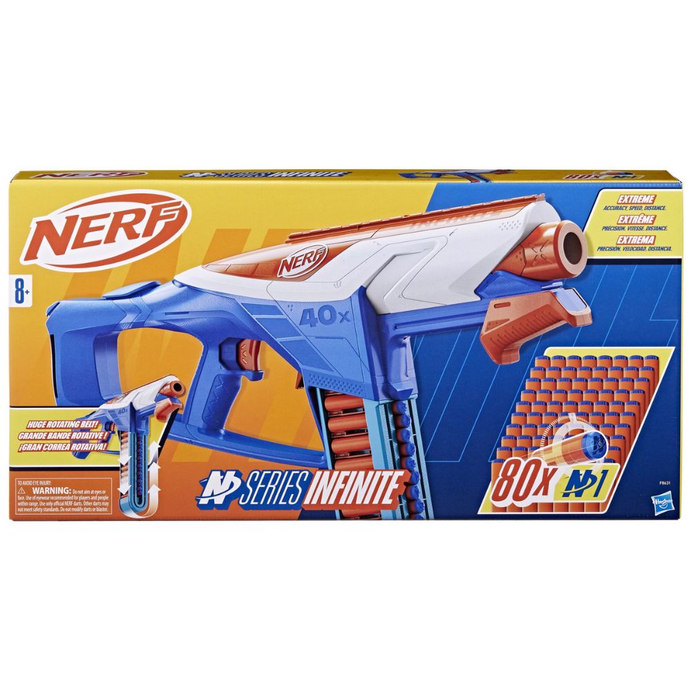 Nerf N Series Infinite 80 Darts 8+