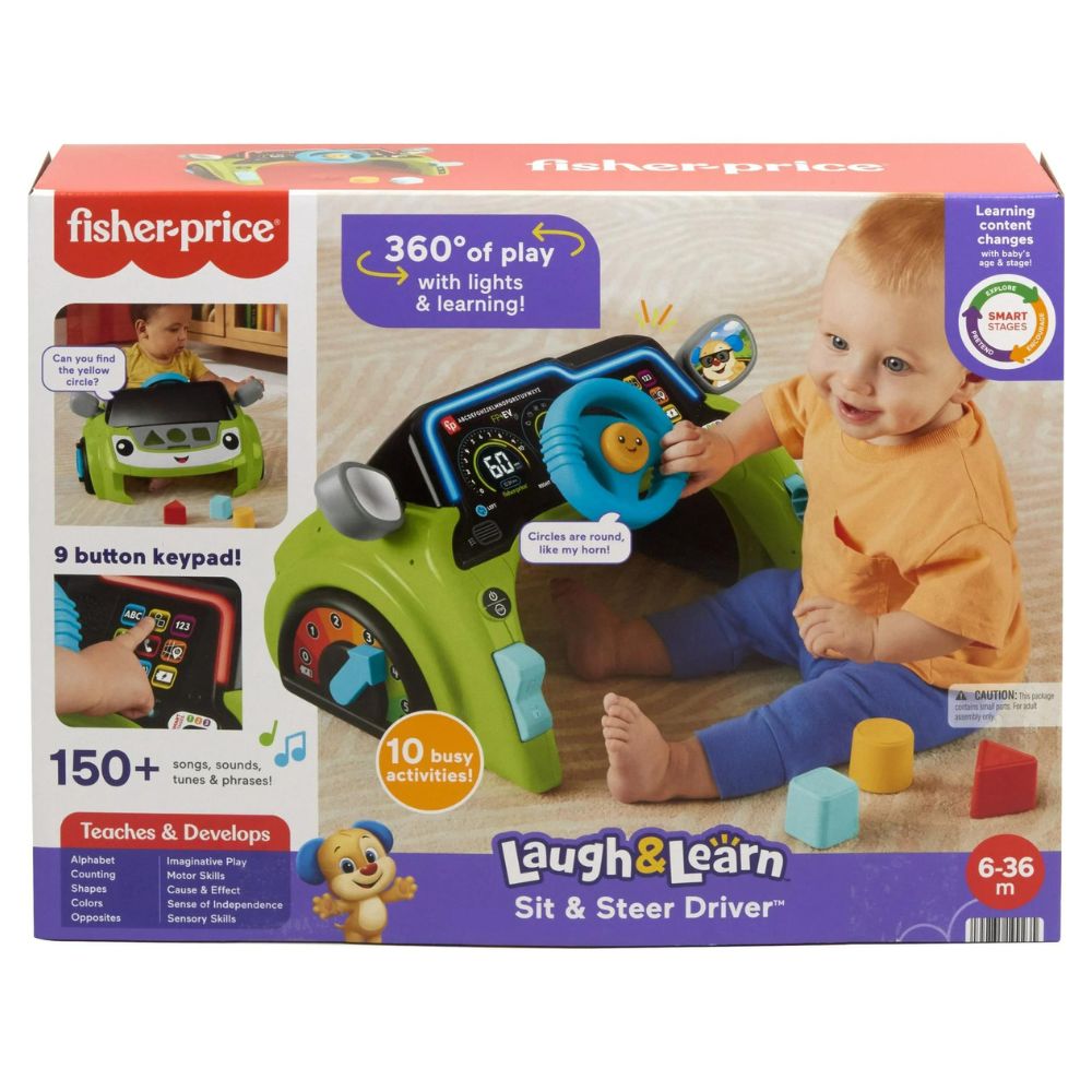 Fisher-Price Laugh&Learn Sit & Steet Driver 6-36m