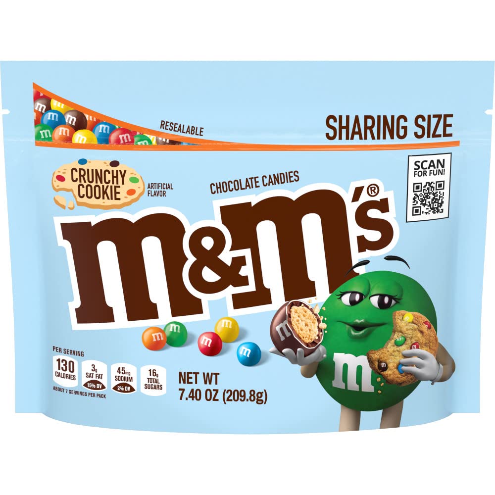 Chocolates M&M'S  Crunchy Cookie Sharing Size 209.8g