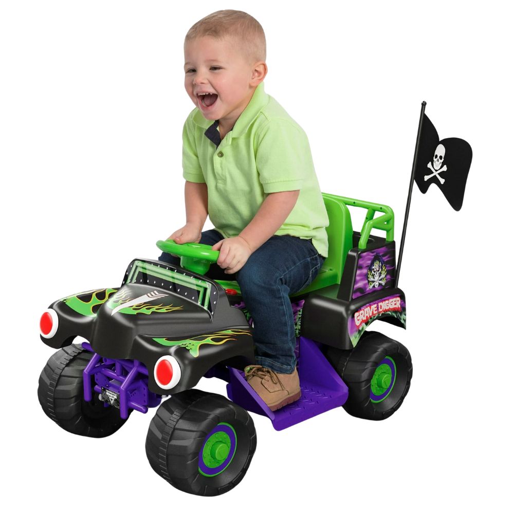 Monster Jam Grave Digger Ride on Car Monster Truck 16-36 Months