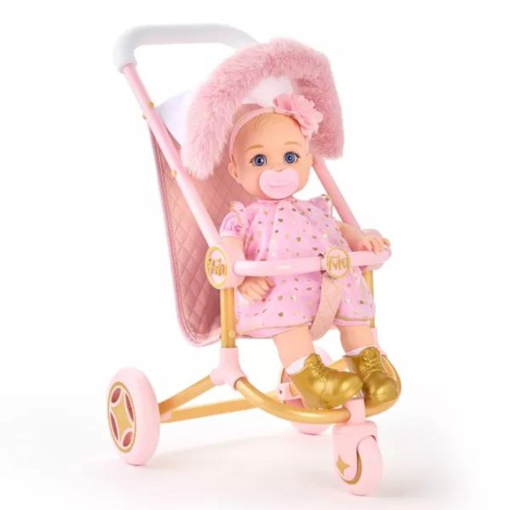 F.A.O Schwarz Baby 3-Wheel Doll Stroller 3+