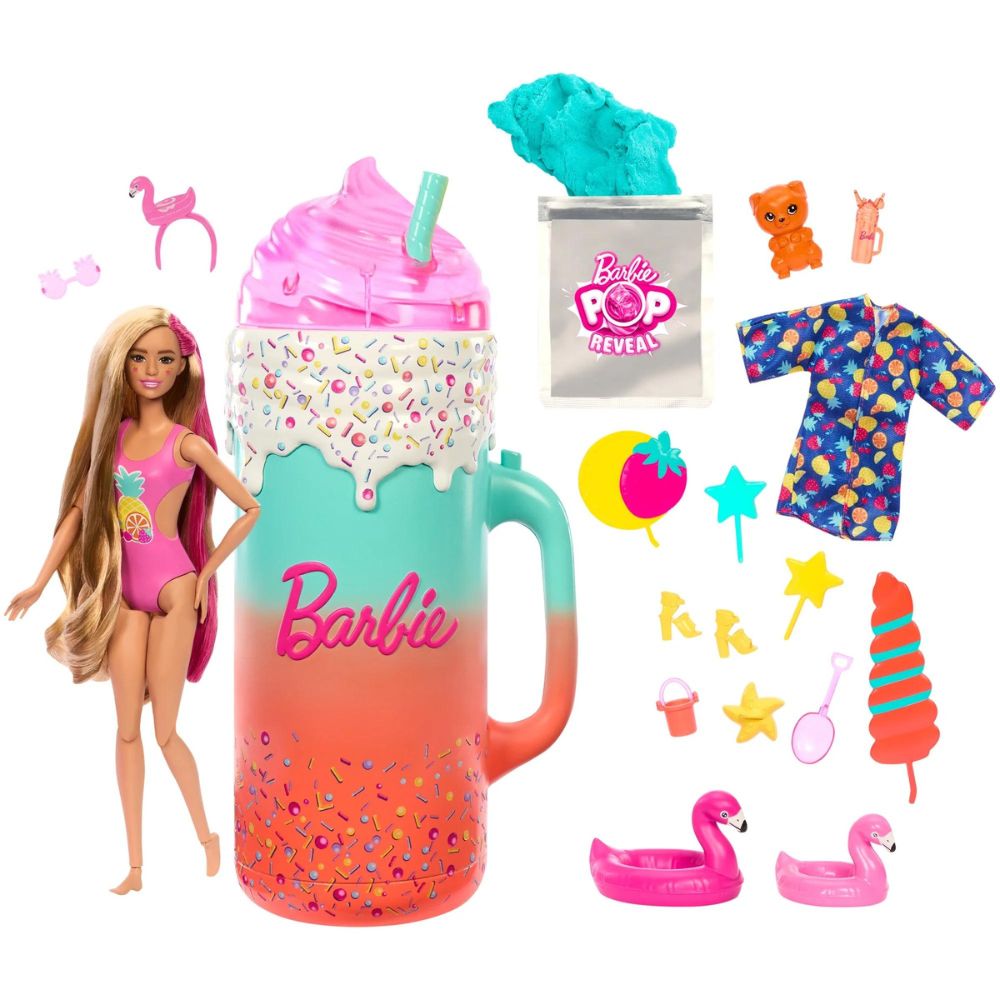 Barbie Pop Reveal Rise & Surprise 28gr 3+