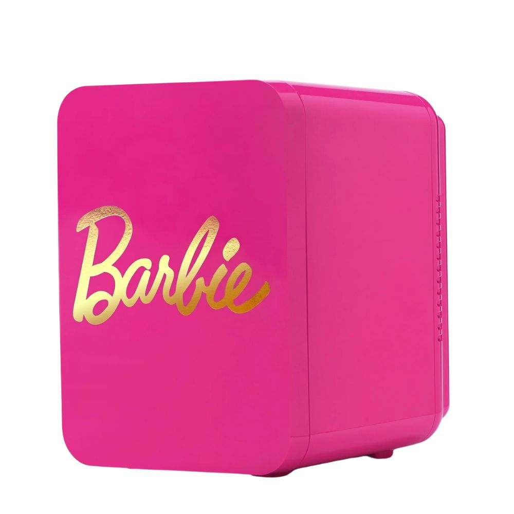 Barbie Mini Refridge Thermoelectric Cooler 6 Soda Cans