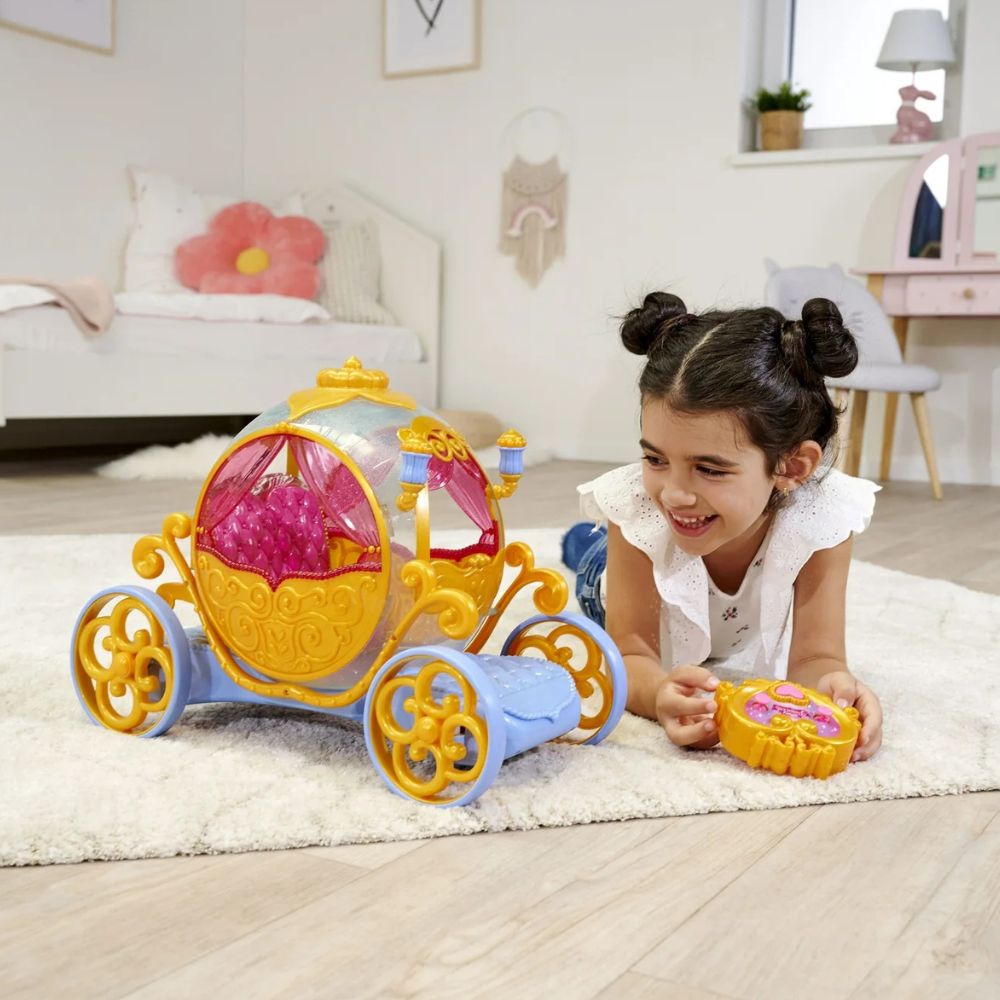 Disney Princess Carriage a Control Remoto 3+