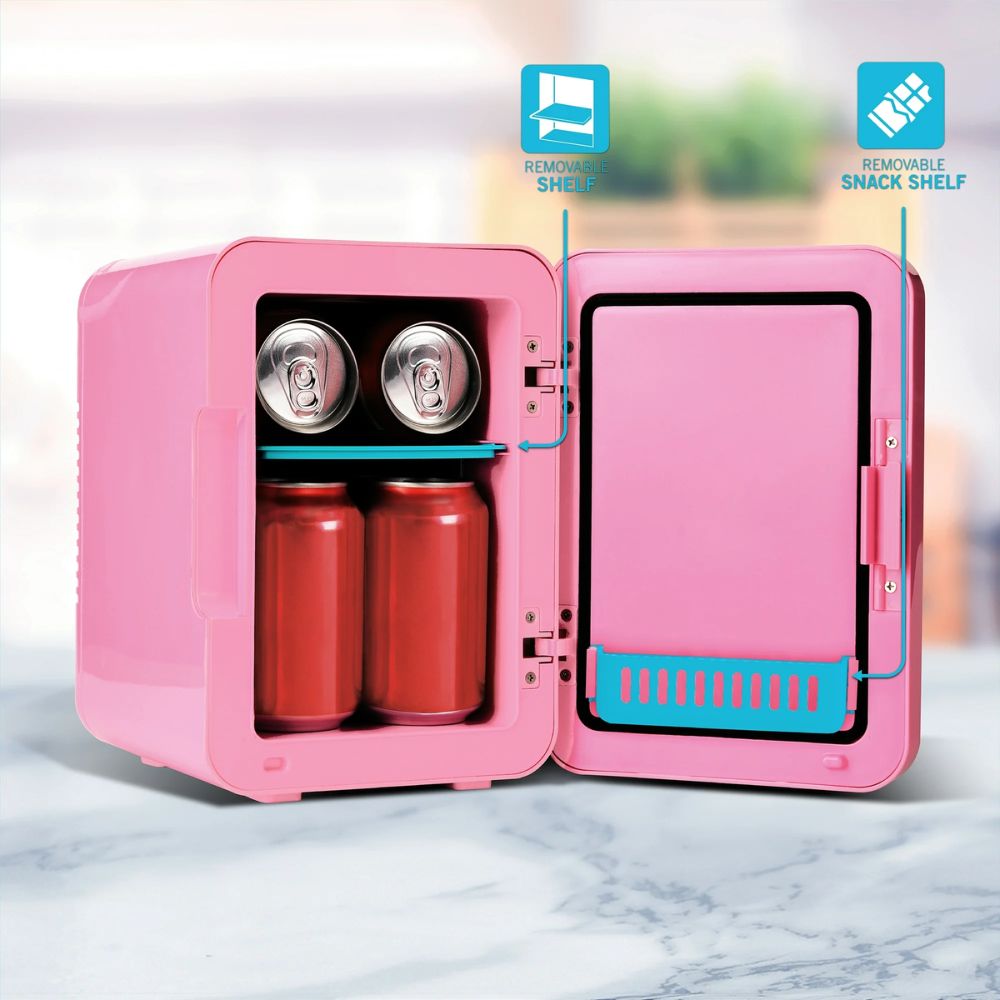 Hello Kitty Mini Refridge Thermoelectric Cooler 6 Cans