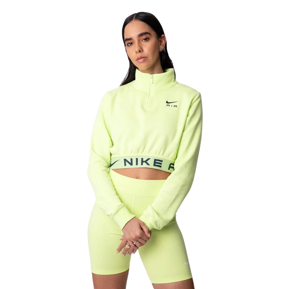 Nike Top Manga Larga Air FLC Casual para Damas