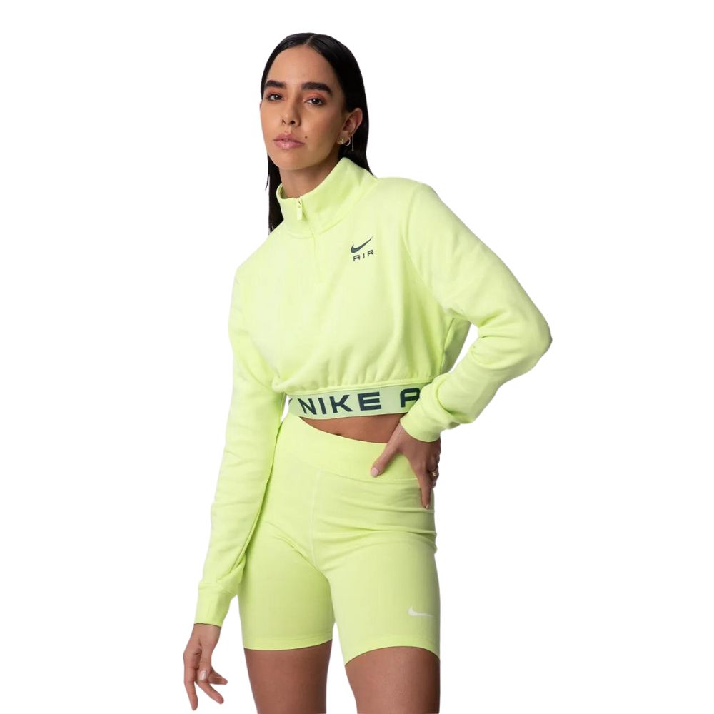 Nike Top Manga Larga Air FLC Casual para Damas