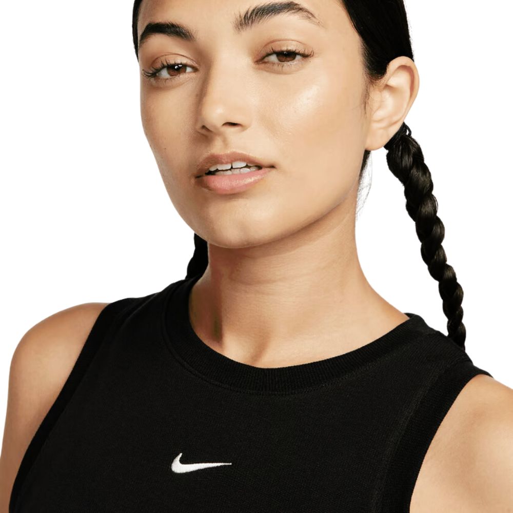 Nike Top Sin mangas Crop Tank para Damas