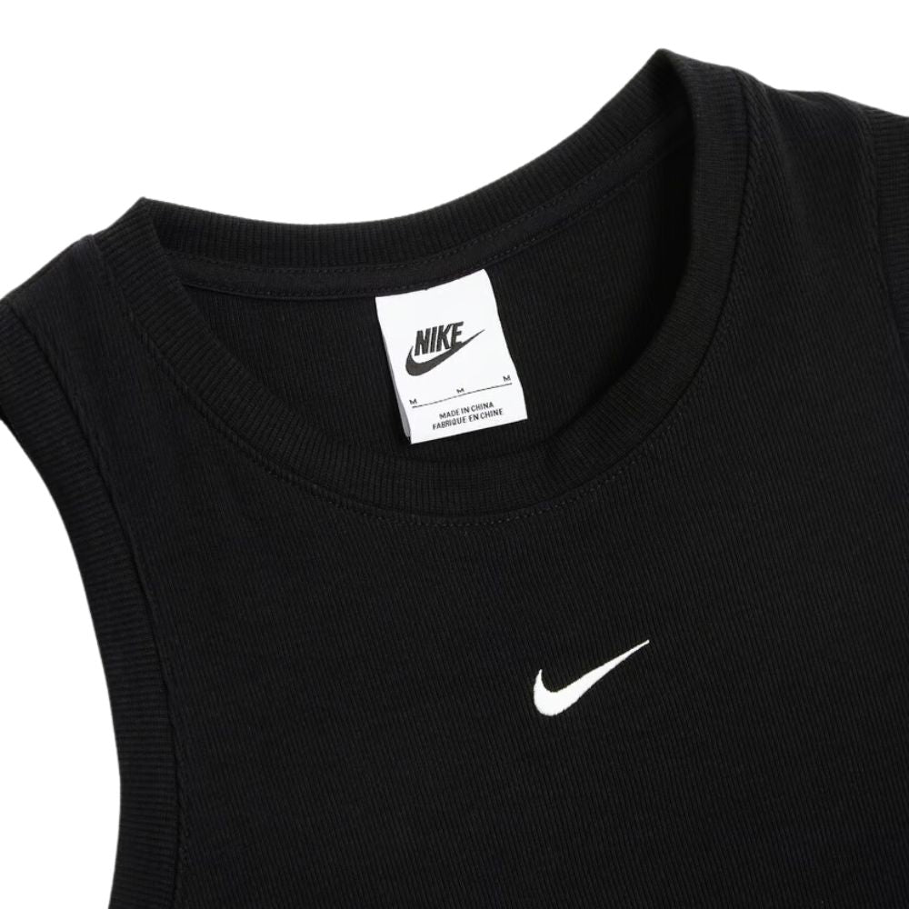 Nike Top Sin mangas Crop Tank para Damas