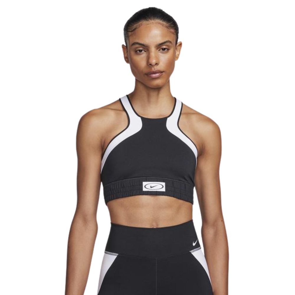 Nike Sujetador Deportivo Dri Fit High-Neck para Damas