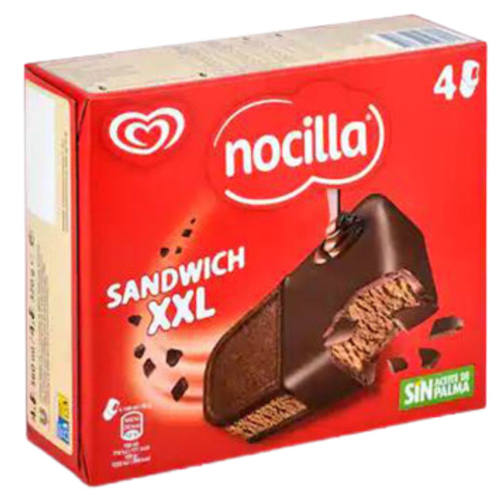 Nocilla Helado Sandwich XXL 4 Und