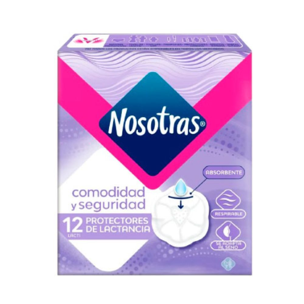 Nosotras Protector De Lactancia 12 Und