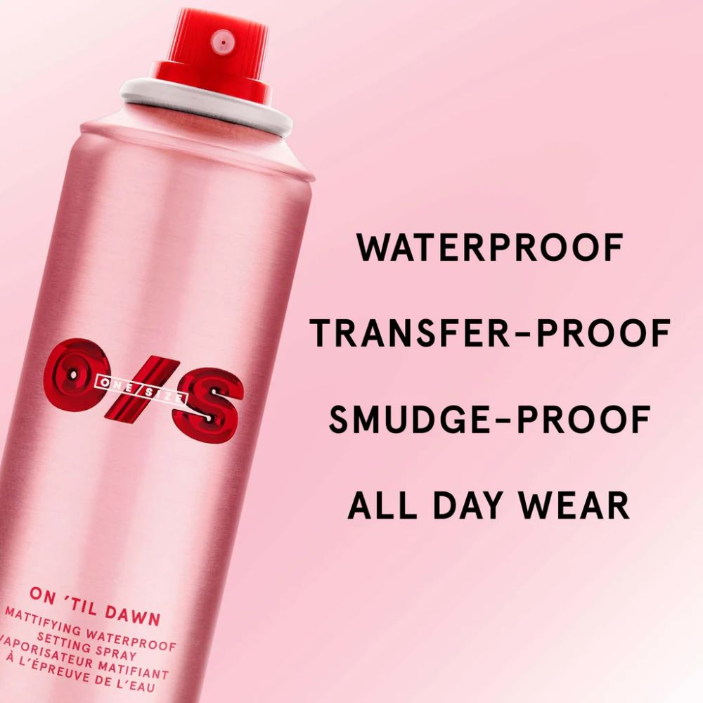 One Size On ´Till Dawn Mattifying Waterproof Setting Spray 46ml Mini