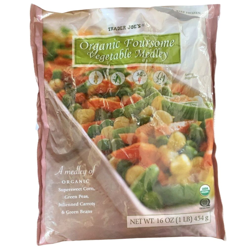 Trader Joe's Organic Foursome Vegetable Medley 454gr