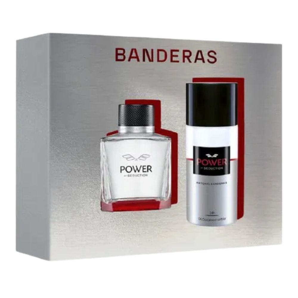 Antonio Banderas Power Of Seduction Set Eau De Toilette 100ml + Deodorant 150ml For Men 2 Und