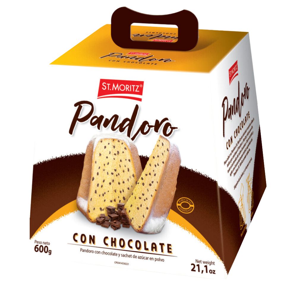 St. Moritz Pandoro con Chocolate 600gr