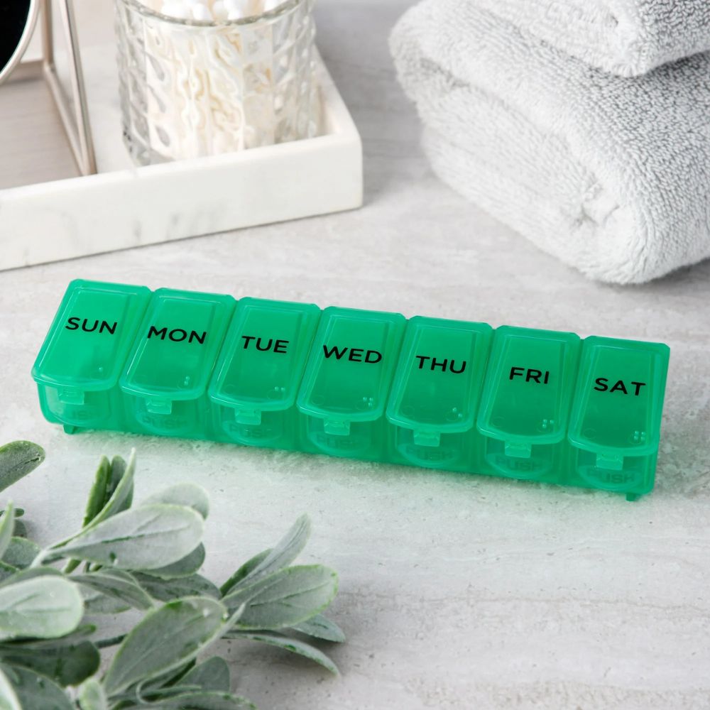 Pastillero Equate 7 CompartimientosXL Weekly Pill Planner