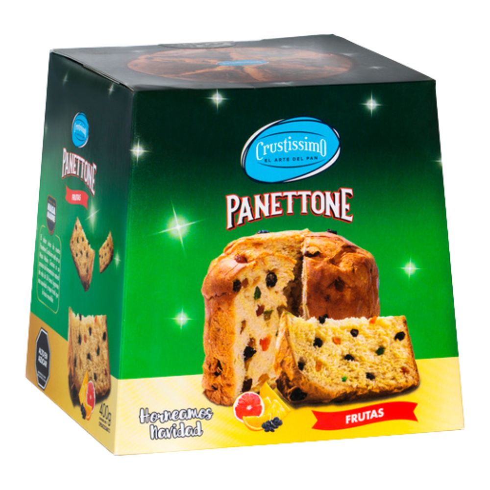 Crustissimo Panettone De Frutas 400gr