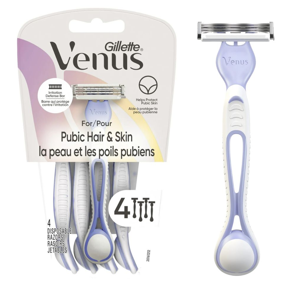 Gillette Venus For Pubic Hair & Skin 4 Und