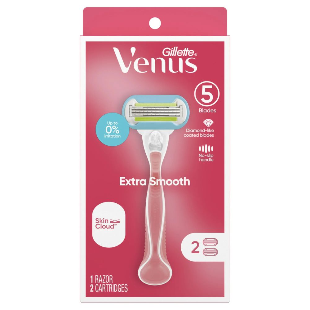 Gillette Venus Extra Smooth 1 Razor - 2 Cartridges